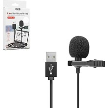 Teknocan Mikrofon Yaka USB HD-569