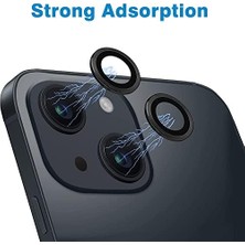Teknocan 13/13 Mini Kamera Camı Lens Koruyucu Halka Set - Siyah