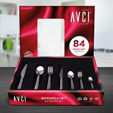 Teknocan Avcı Ay Işığı 84 Parça Çatal Kaşık Bıçak Takımı