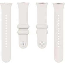 Teknocan - Mi Band 8 Pro Silikon Kordon Tam ile Uyumlu Pim Tasarımı Spor Kayış Özel Üretim Premium Soft Jel