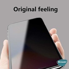 Teknocan Galaxy M23 Privacy 5d Gizlilik Filtreli Cam Ekran Koruyucu Siyah