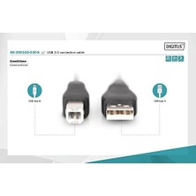 Teknocan AK-300102-030-S 3 M USB 2.0 Yazıcı Kablosu