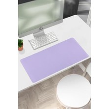 Teknocan 70X30 L Deri Mouse Pad,ofis Mouse Pad,masa Matı Sümen,konforlu Mouse Pad,çift Yönlü Mouse Pad (Lila)
