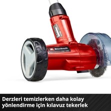 Teknocan Akülü Derz Temizleme Makinesi Gc-Cc 18 Li Kit Power X- (18 V, Ayarlanabilir Teleskopik Tutamak, Fırçalar, 2,0 Ah Akü ve Şarj Cihazı)