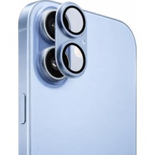 Teknocan 17 Ile Uyumlu 9h Sertlik Safir Çiziklere ve Darbelere Dayanıklı Özel Üretim Çizilmeyen Tam Kaplayan Yüksek Çözünürlüklü Kamera Lens Koruyucu Cam Ids Mavi