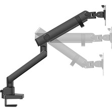 Teknocan Monitör Tutucu 17" - 40" Ekranlar Için 12KG Taşıyabilir, LCD LED Vesa Kolları, Eğilebilir Döndürülebilir Kablo Kılavuzlu Ergonomik Ekran Tutucu - Siyah