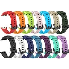 Teknocan - ile Uyumlu Band 6 Kordon Spor Silikon Kordon Mix 47