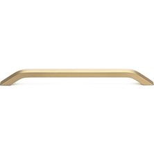 Teknocan 256 mm Mat Altın Rengi Modern Kulp