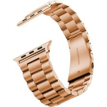 Teknocan (4842) Rose Cns- Band-04 Metal Kordon-Rose 40MM ile Uyumlu