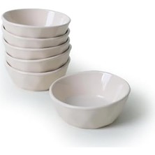 Teknocan Krem Kristal Çerezlik/sosluk 12 cm 6 Adet 030