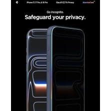 Teknocan 17 Pro / 17/16 Pro ile Uyumlu Hayalet Cam Ekran Koruyucu Aluminacore™ Iyonlaştırılmış Güçlendirilmiş Cam Teknolojisi Kolay Kurulum Glas.tr Ez Fit Privacy Hd (2 Adet) - AGL07929