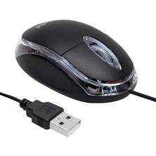 Teknocan Lunatic HL-18736/XT-610 800 Dpı Optik Işıklı Kablolu Mouse