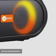 Teknocan DS152 36W Kablosuz Bluetooth 5.1 Hoparlör - Rgb Aydınlatmalı Ipx5 Suya Dayanıklı Bt/aux/usb Girişli Tws Boombox Taşınabilir Hoparlör