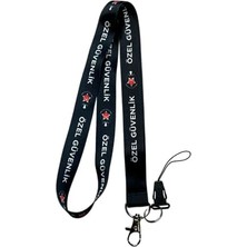 Teknocan Özel Güvenlik Boyun Ipi ve Telefon Askısı Lanyard