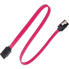 Teknocan 40CM Sata HDD Sdd Data Veri Kablosu, Sata 3, Kırmızı,