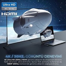 Teknocan Bix BX12HB 11'i 1 USB C Hub, 4K Hdmı, Dp, Vga, Görüntü Aktarımı, 100W Pd, 3x USB 3.0 Girişi, 1 Gigabit Ethernet, Micro Sd/sd Girişi, 3,5 Mm. MacBook Pro Için Multiport Bağlantı Noktası.