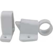 Teknocan Pvc Çarpma Mandal, Plastik, Beyaz