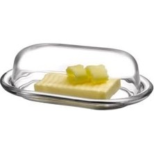Teknocan 98402 – Tereyağı Kutusu, Saklama Kabı Basic 19,7 x 13,1 Cm, 2 Parça Cam