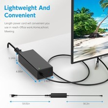Teknocan Bravia Tv Kdl-32 Kdl-40 W600B W650A W674A W700B W800B KDL55W650D KDL48W600B KDL-42W650A KDL-40W600B KDL-32W700B Akıllı LED Için 19,5V Adaptör Güç Şarj Cihazı LCD Hdtv Ekran Tv Şarj Kablosu
