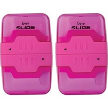 Teknocan Serve Slıde Sılgılı Kalemtıras Pembe 2lı