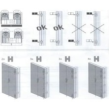 Teknocan Gizli Menteşe 130X30 mm Antik Renk Tek Ebat HG107HT01 Abm
