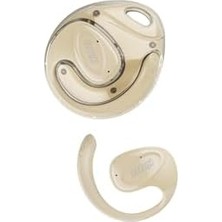 Teknocan W1 Açık Ows Bluetooth Kulaklık, Krem