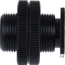 Teknocan Ayex Flaş Kızağı ve 1/4 Inç, Monopod Vb. Için 5/8 Inç Mikrofon Adaptörü