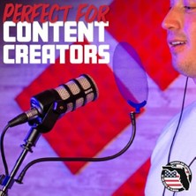 Teknocan Frameworks 12.4 Inç Gooseneck ile Metal Ekran Pop Filtresi (Gfw-Popfılter-Mtl)