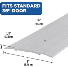 Teknocan M-D Building Products 68627 1/4-Inç 15 cm - 91 cm TH043 Oluklu Sele, Değirmen