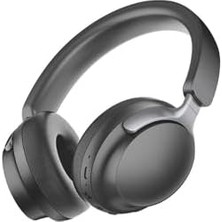 Teknocan Aktif Gürültü Önleyici Anc Özellikli Kulak Üstü Bluetooth Kulaklık LP-HD001 V5.4 Siyah
