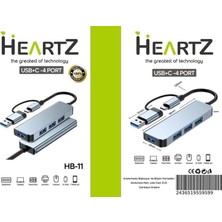 Teknocan Çok Fonksiyonlu Pd USB Type C Çoğaltıcı Hub Her Ihtiyacı Giderecek Çeşit Mevcuttur (Usb ve Type C Pd, USB Çoklayıcı 4 Lü Hub-11)