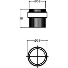 Teknocan 1016 Kapı Stoperi Yapışkanlı/vidalı Antik Renk Çap 38 mm Tek Ebat DDS1016 0038 Abm-P6