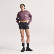 adidas Adi365 Hk Running Crew Kadın Mor Koşu Sweatshirt.-