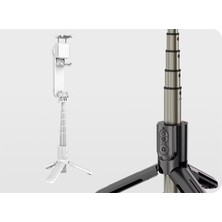 Teknocan Akıllı Telefonlar Için Gimbal Stabilizator Kendinden Işıklı Ultra Hafif 360 Derece Dönebilen Başlık ve Katlanabilir Video Kaydı Için Sabitleyici L09
