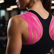 Teknocan Pureza Sporcu Bandı – Fitness & Antrenman Için Esnek Destek 5CMX5MT Sporcu Bandı