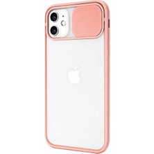 Teknocan 11 Kılıf Slide Camera Lens Protection Pembe