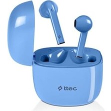 Teknocan Airbeat Go Gerçek Kablosuz Tws Bluetooth Kulaklık Mavi