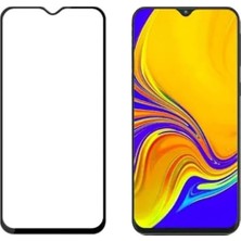 Teknocan Galaxy A07 Cam Ekran Koruyucu, Siyah Çerçeve, 9h Sertlik, Kolay Montaj, Darbe Dayanıklı