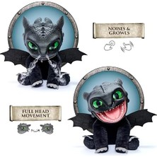 Teknocan Wow! Stuff Realfx Httyd Dişsiz Kukla Toniği, Muhteşem Animatronic Dişsiz 1. Sürüm Sertifikası, Gerçek Görünüyor, Hissediyor ve Kulağa Gerçek Geliyor. 50'den Fazla Aksiyon ve Ses Kombinasyonu