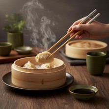 Teknocan 4 Çift (8 Adet) Desenli Bambu Yemek Çubuğu Seti – 21CM %100 Doğal Ahşap Sushi Çubuğu | Ramen, Noodle ve Yemekleri Için Yeniden Kullanılabilir ve Çevre Dostu Çubuk Seti (Siyah-Beyaz)
