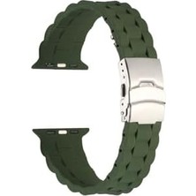 Teknocan Ultra 49MM Kordon Krd, 72 Ile Uyumlu Strap Kayış Cns, Koyu Yeşil