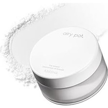 Teknocan Mat Bitişli, Makyajı Sabitleyen Ultra Hafif Toz Pudra Airy Pot Powder Translucent