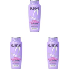 Teknocan L'oréal Paris Elseve Hydra  Nem Dolduran Bakım Şampuanı 300 ml 3lü Paket