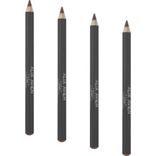 Teknocan Uzun Süre Kalıcı Dağılma Yapmayan Nemlendirici Dudak Kalemi - Lipliner Pencil 08 Terracotta Nude (4 Paketi)