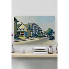 Teknocan (PSTER20176) Sun On Prospect Street - Edward Hopper Sanatsal Poster 80 x 115