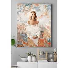 Teknocan (PSTER16382) Kadın Sanatsal Kanvas Tablo 21 x 30
