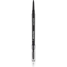 Teknocan Ultra Thin Fırça Başlıklı & Asansörlü Ucu Ince Kaş Kalemi 004 Brown (3 Paketi)