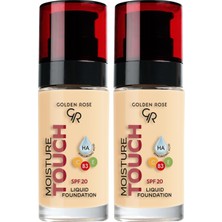 Teknocan Moisture Foundation No: 103 - Hyaluronik Asitli Nemlendirici Fondöten Spf 20-30 ml (2 Paketi)