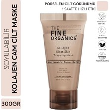 Teknocan Soyulabilir Kolajen Cam Cilt Maskesi, 1 Saat Içerisinde Etkili Niacinamide&ceramide Np Kolajen Maske (3 Paketi)