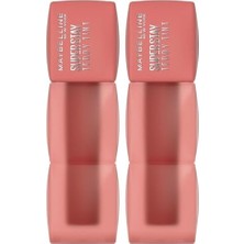 Teknocan New York Super Tint Uzun Süre Kalıcı Likit Mat Tint 15 Skinny Dip (2 Paketi)